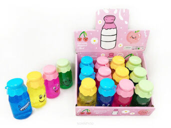 GLUT SLIME BUTELKA Z KAPSLEM 10 CM (12) 0920