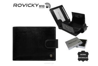 PORTFEL MĘSKI SKÓRA N61L-RVT BLACK 0773 NN