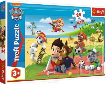 TREFL PUZZLE 24 MAXI ZABAWA NA KOCU PATROL 3461 NN