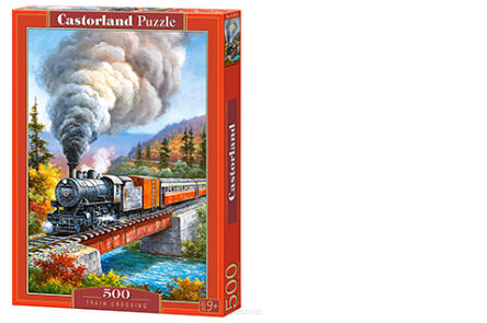 CASTOR PUZZLE 500 TRAIN CROSSING 3216