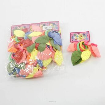 OZDOBA GUMKA FROTKA DO WŁOSÓW ZA BLIST (12) L7369