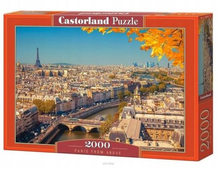 CASTOR PUZZLE 2000 PARIS FROM ABOVE 0917