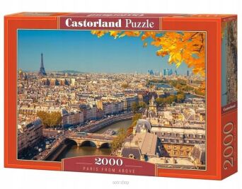 CASTOR PUZZLE 2000 PARIS FROM ABOVE 0917