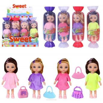 LALKA DZIEWCZYNKA W CUKIERKU CANDY 22X7 (16) 9798