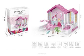 DOMEK DLA MINI LALEK 36X29 CM 9462 NN