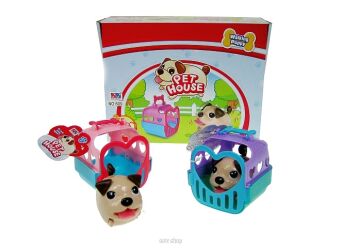 PIESEK CHODZĄCY Z NOSIDEŁKIEM 9 CM (6) 7013 NN