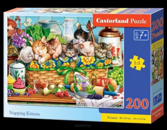 CASTOR PUZZLE 200 NAPPING KITTENS 2278