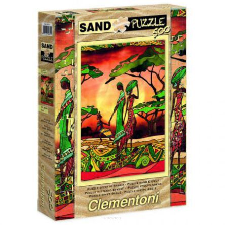 PUZZLE PIASKOWE 500 CLEMENTONI SAND EFFECT 3311 