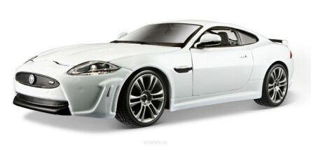 BBURAGO 1:24 JAGUAR XKR-S WHITE 2696 NN