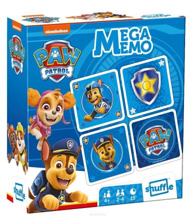 GRA SHUFFLE PAW PATROL MEMO 2740