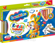 KREDKI BAMBINO OŁ TRÓJ 18 KOL + TEMPERÓWKA 3233 NN - 2