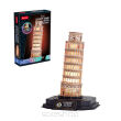PUZZLE 3D KRZYWA WIEŻA W PIZIE NOCNA 5355 - 2