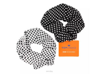 GUMKI DO WŁOSÓW 2 SZT DOTS 3859 NN