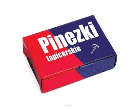 PINEZKI TAPICERSKIE SREBRNE 13MM 50 SZT 4466 