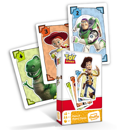 KARTY CZARNY PIOTRUŚ & MEMO TOY STORY 4 0832