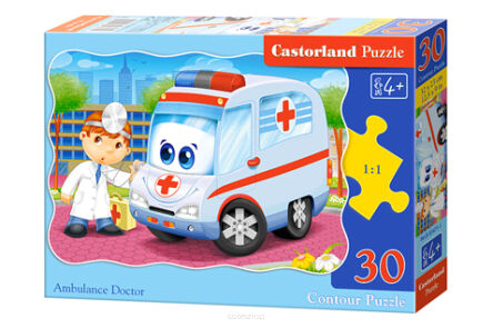 CASTOR PUZZLE 30 AMBULANCE DOCTOR 3471