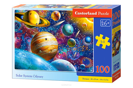 CASTOR PUZZLE 100 SOLAR SYSTEM ODYSSEY 1077