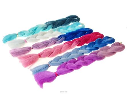 OZDOBA DO WŁOSÓW DOCZEPIANY WARKOCZ 62 CM 9204