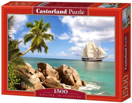 CASTOR PUZZLE 1500 SAILLING IN PARADISE 0526