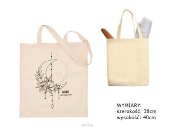TORBA BAWEŁNIANA EKO-28 KSIĘŻYC NATURAL 2136 NN