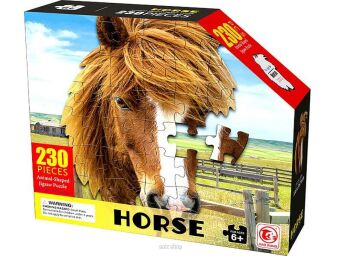 PUZZLE KOŃ 230 SZT 25X21 CM 6307