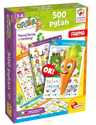 KAROTKA GRA 500 PYTAŃ FARMA 1283