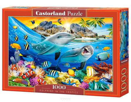 CASTOR PUZZLE 1000 DOLPHINS IN THE TROPICS 4611