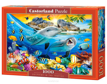 CASTOR PUZZLE 1000 DOLPHINS IN THE TROPICS 4611