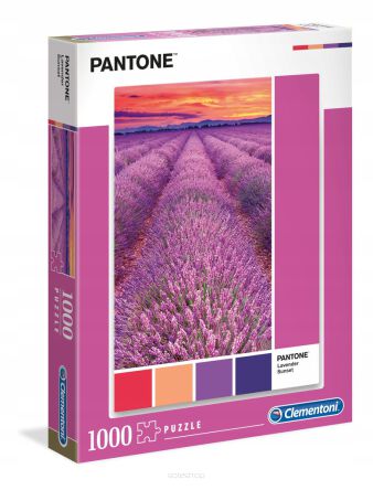 CLEMENTONI PUZZLE 1000 PANTONE LAVENDER SUNSET NN