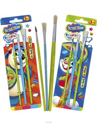 PĘDZELKI BAMBINO (3) 2847 NN