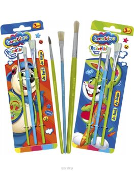 PĘDZELKI BAMBINO (3) 2847 NN