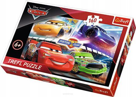 TREFL PUZZLE 160 ZWYCIĘSKI WYŚCIG CARS 3 3569 NN