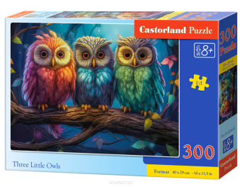 CASTOR PUZZLE 300 THREE LITTLE OWLS 0545