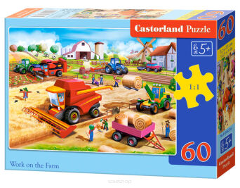 CASTOR PUZZLE 60 WORK ON THE FARM 6278