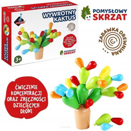 POMYSŁOWY SKRZAT WYWROTNY KAKTUS 7119