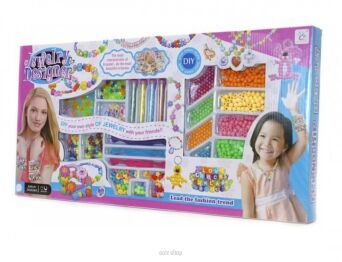 KORALIKI DO ROBIENIA BIŻUTERII XXL 60X30 CM 7099