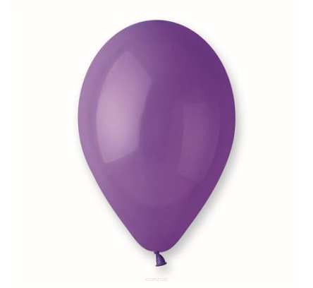 BALONY PASTEL FIOLETOWY 10' 100 SZT [50] 0819 NN