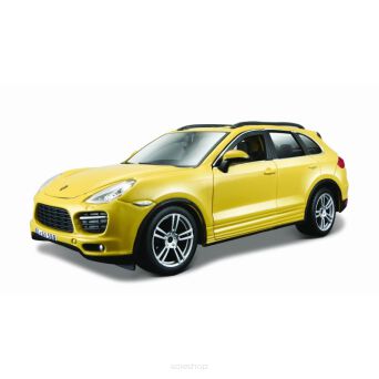 BBURAGO 1:24 PORSCHE CAYENNE TURBO YELLOW 0565 NN