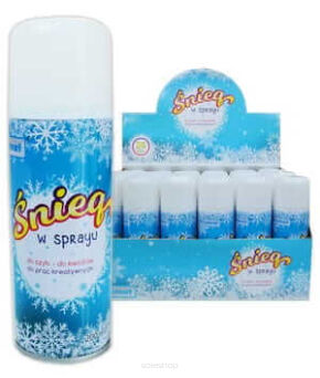 ŚNIEG SZTUCZNY W SPRAYU SCH 100G / 250ML (24) 6702