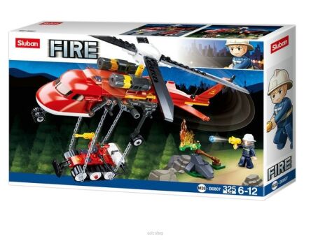 KLOCKI SLUBAN FIRE STRAŻ HELIKOPTER 325 EL. 9533