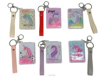 LUSTERKO KONIK Z PŁYNNYM BROKATEM 8 CM (12) 4209