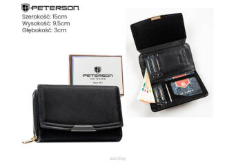 PORTFEL DAMSKI PTN 001-HN6 BLACK 2554 NN