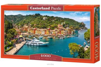 CASTOR PUZZLE 4000 VIEW OF PORTOFINO 0201