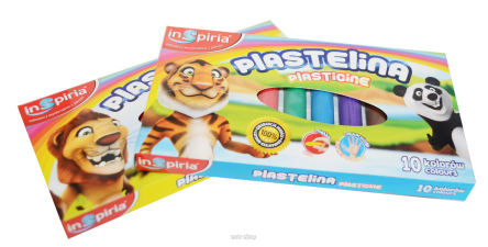 PLASTELINA 10 KOL INSPIRIA [12] 3811