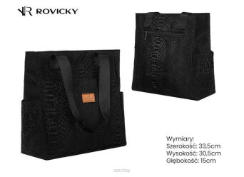 TORBA DAMSKA R-TZ-01-2400 BLACK W06 2400 NN