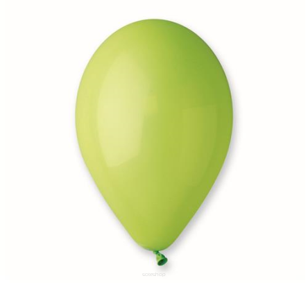 BALONY PASTEL PISTACJOWY 10