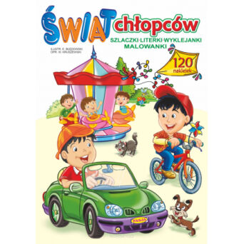 ŚWIAT CHŁOPCÓW + 120 NAKLEJEK 4495