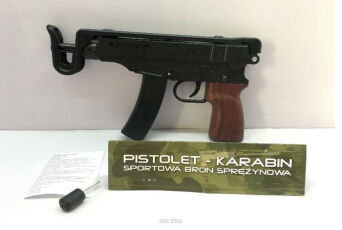 KARABIN PISTOLET NA KULKI 36X21 CM 8245