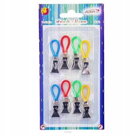 WIESZAKI Z KLIPSEM 8 SZT 4840 NN