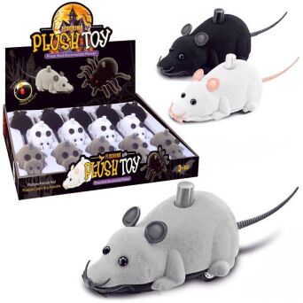 MYSZ FLOKOWANA NACIŚNIJ I JEDŹ 8 CM (14) 6550